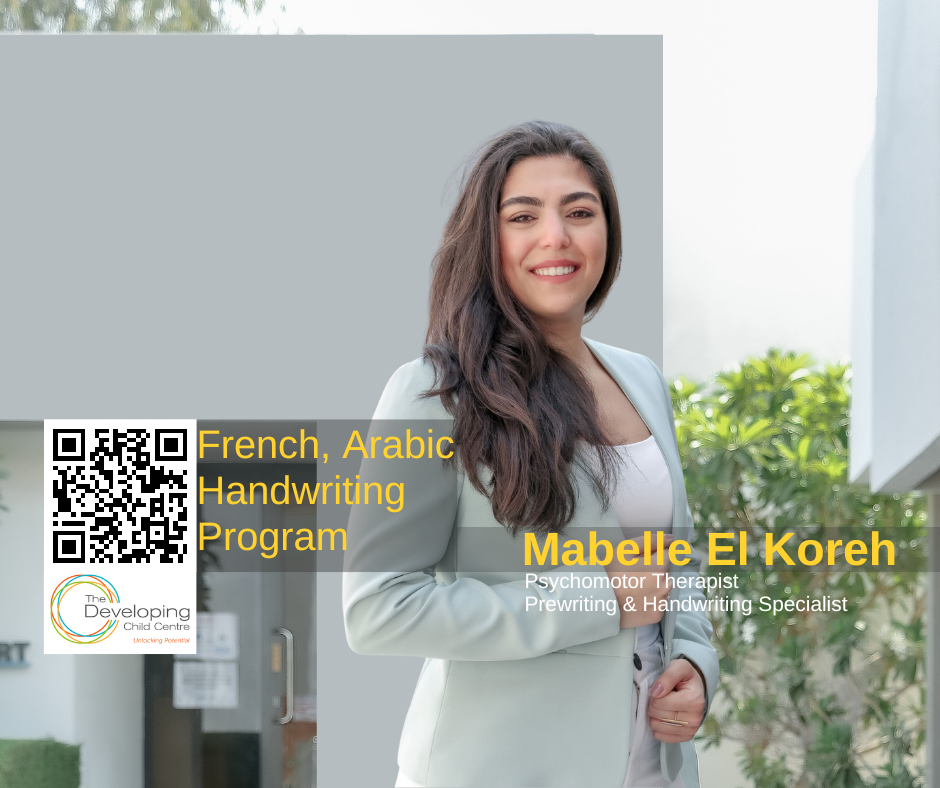 Psychomotor Therapy Dubai - Handwriting Workshop Available in French and Arabic 9